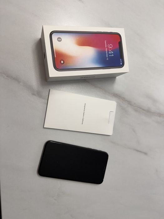 iPhone X 64 GB gwiezdna szarość