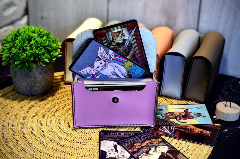 Езотеричні товари / Футляр для карт Таро / коробочка, чохол, футляр
