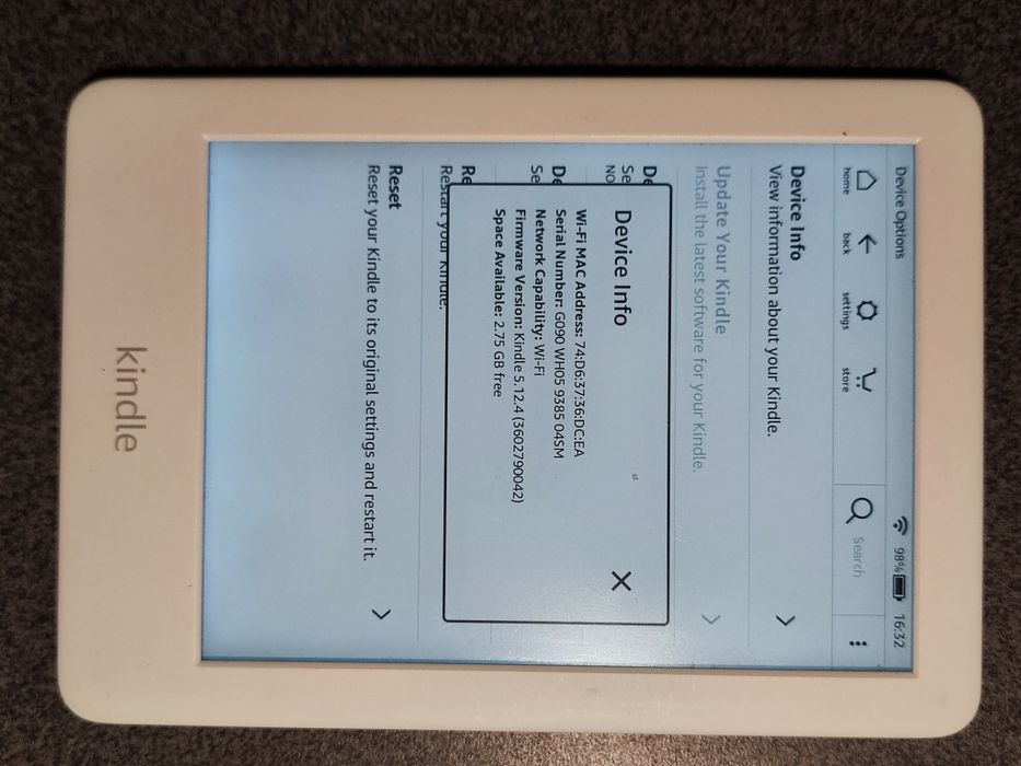 Czytnik ebook Kindle 10 generacja