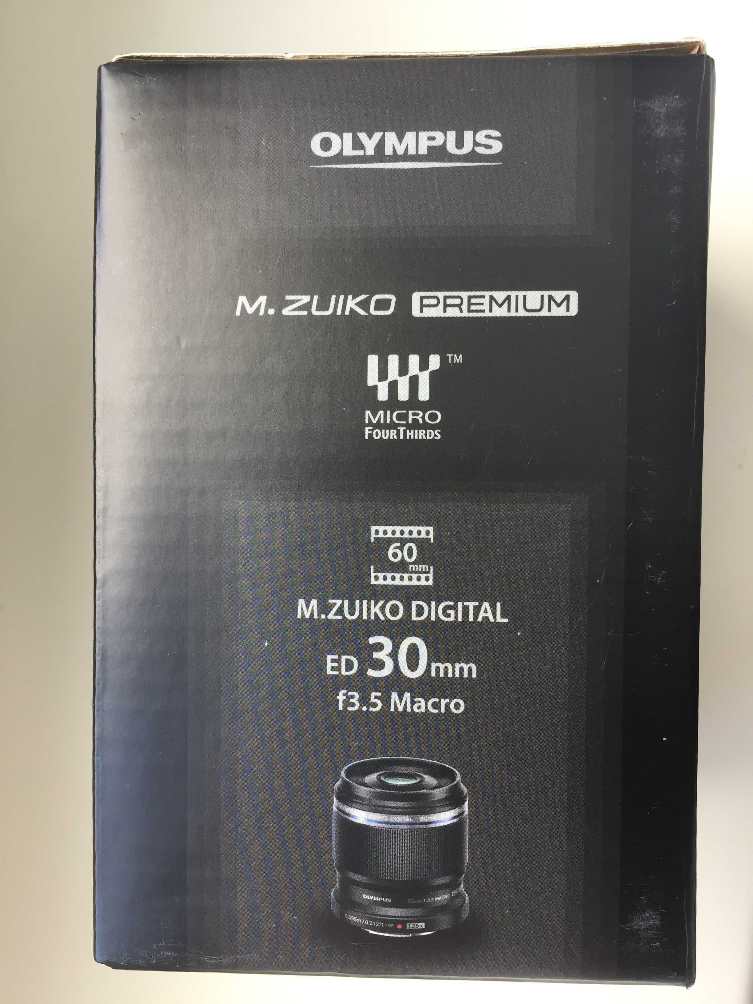 Объектив M.Zuiko Digital ED 30 mm 1:3.5 Macro