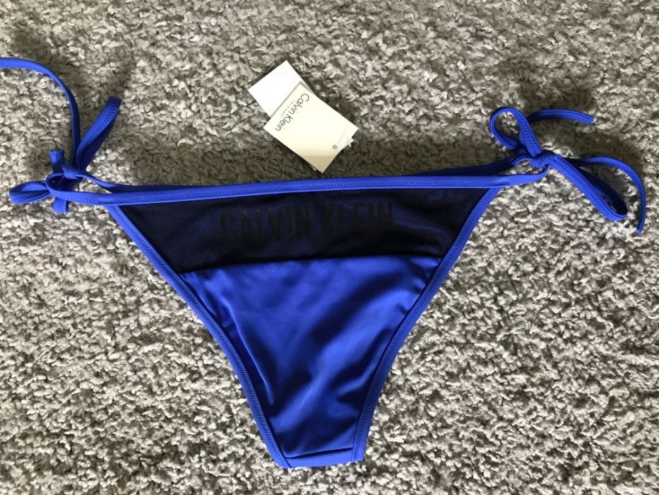 Calvin Klein Intense Power Logo Dół od bikini majtki strój kąpielowy