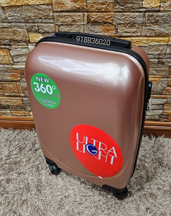 MALA PORÃO 23Kg + MALA CABINE 8 a 10Kg - NOVAS - Trolley Viagem