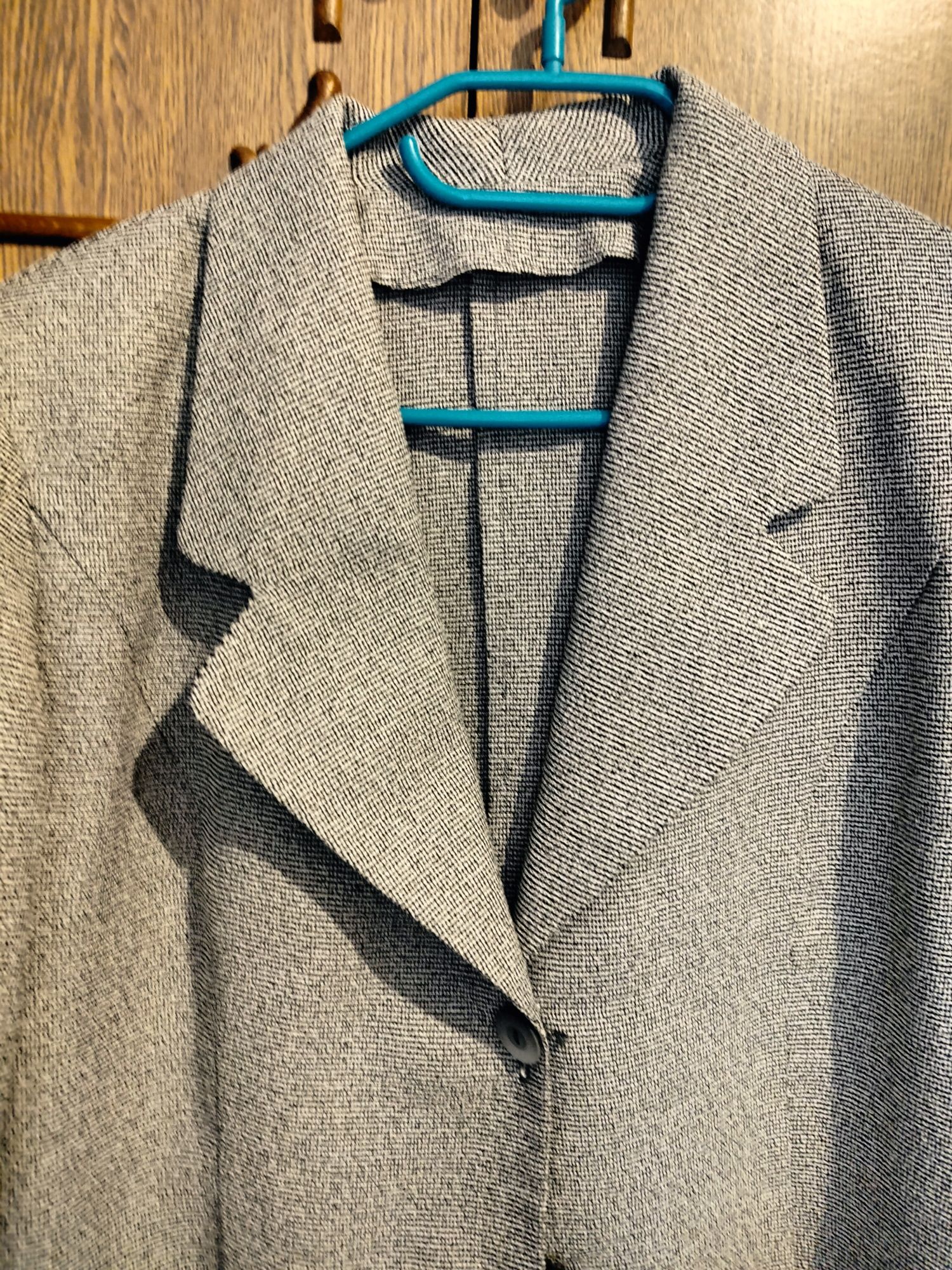 Żakiet marynarka elegancka z krótkim rękawem 42/44