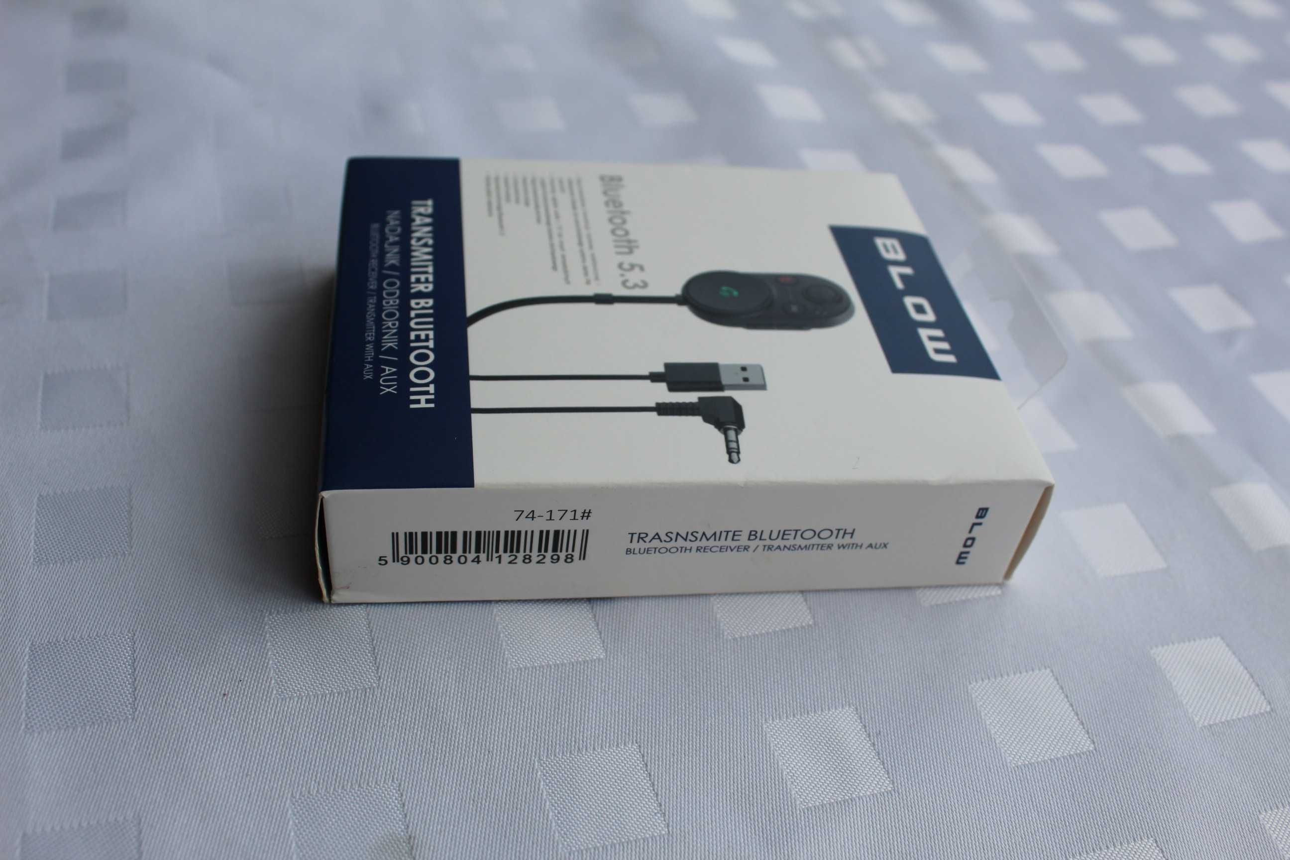 BLOW 74-171# Transmiter Bluetooth AUX Zestaw Głośnomówiący