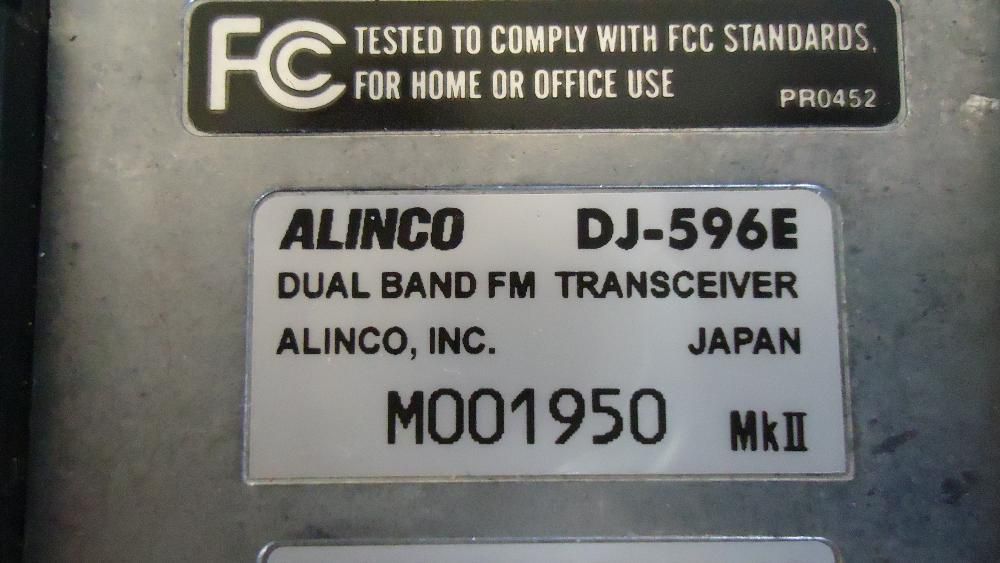 Alinco dj-596 marks 2 dual band