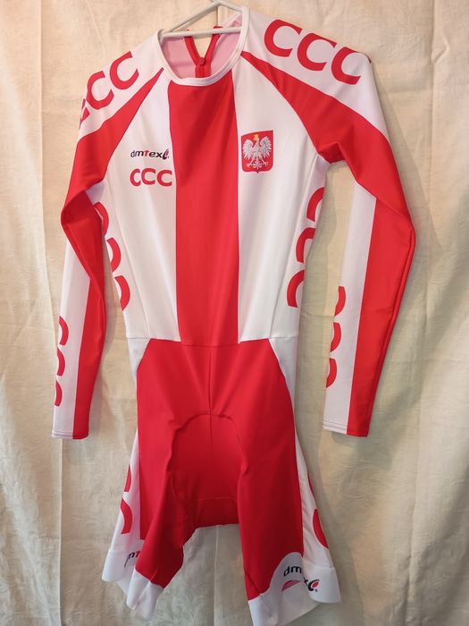 Damski strój kolarski 7 części zestaw.