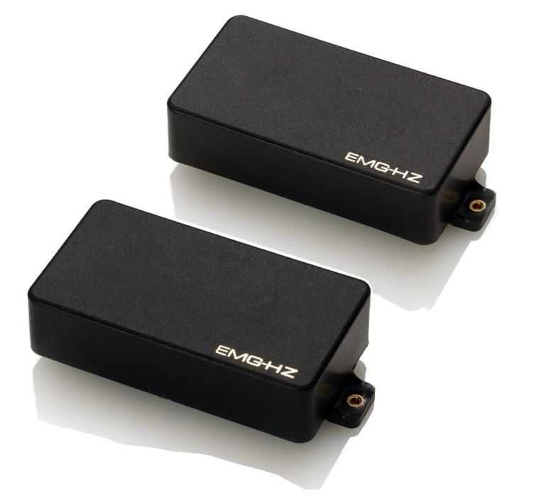 EMG HZ H4/ H4A Passive Humbucker Pickup Set - Black