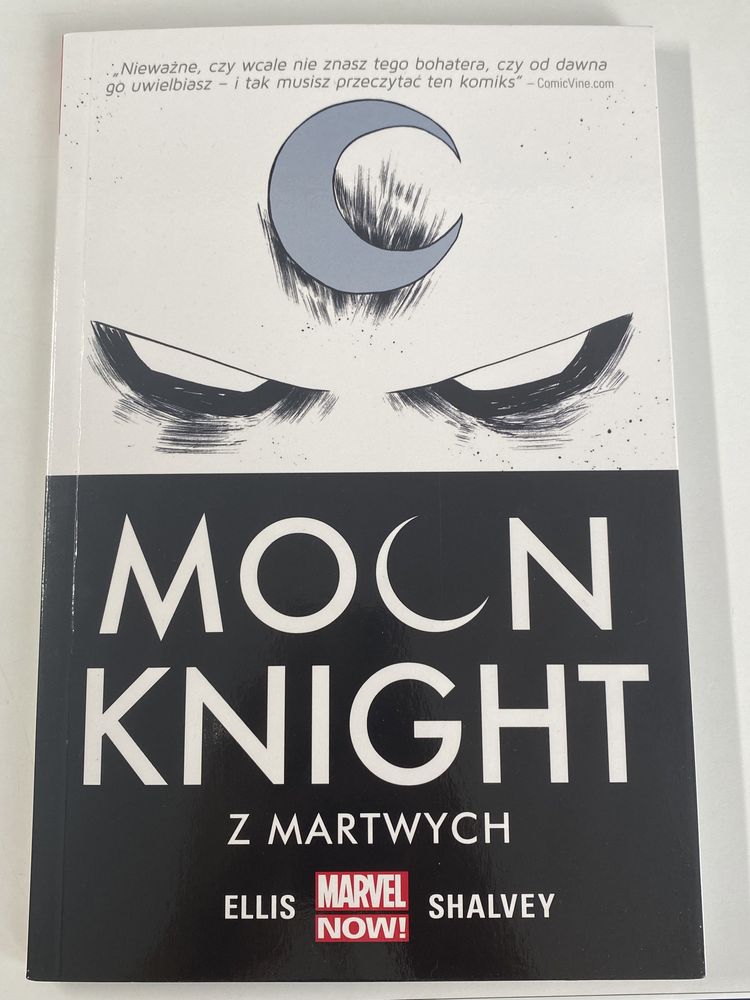 Komiks ,,Moon Knight Z Martwych’’ Tom 1 Marvel Now