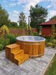 Balia Ogrodowa PRODUCENT 200/225cm Jacuzzi /Hot Tub/ kompozyt