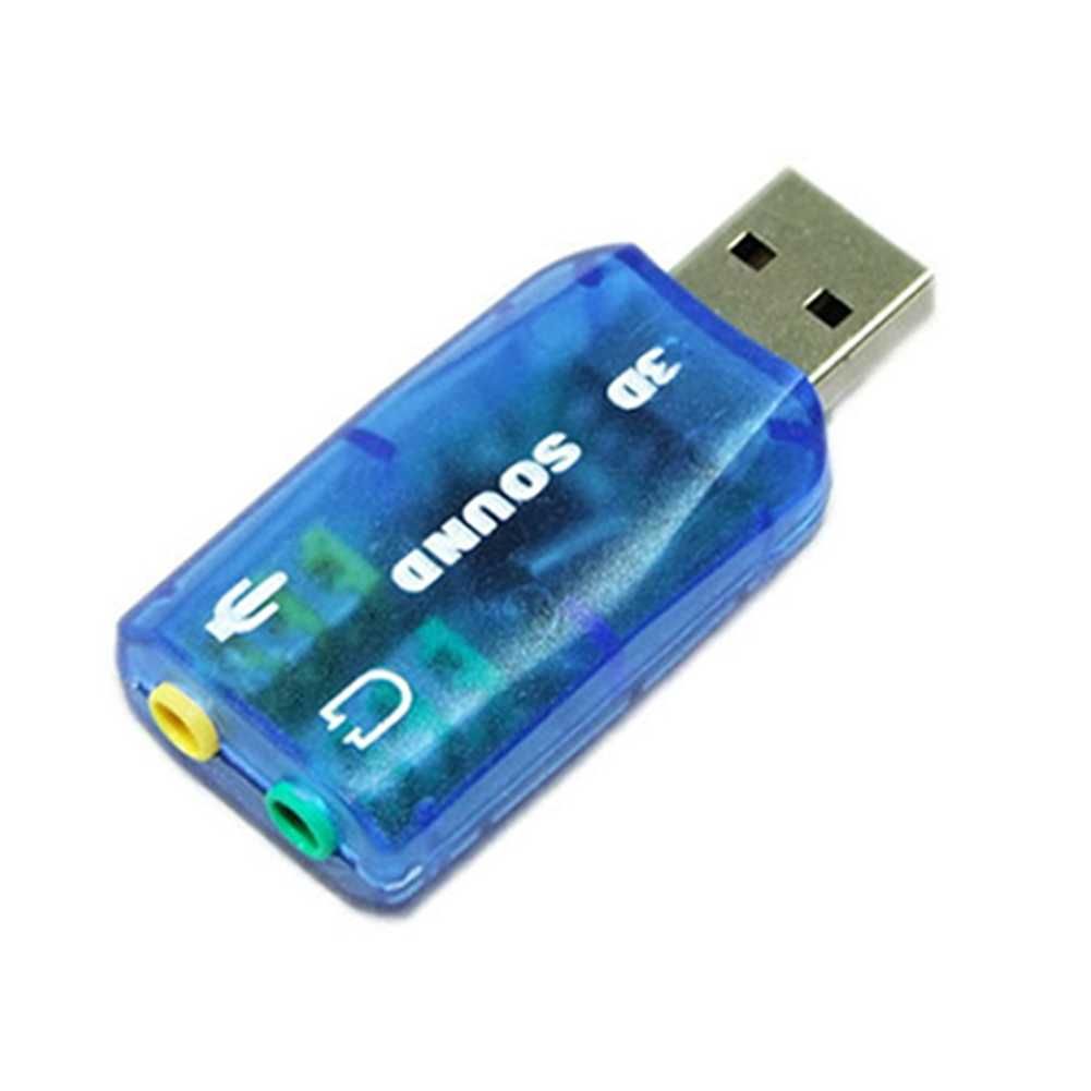 5.1 Sound audiocontroller зовнішня юсб звукова карта USB 3D sound card
