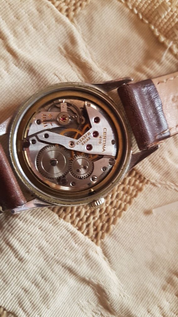 Relógio mecânico vintage Certina