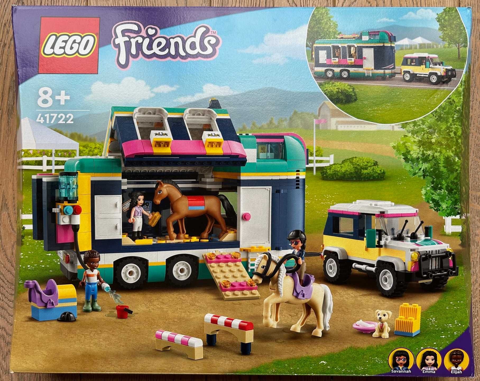 41722 LEGO Friends - Przyczepa na wystawę koni