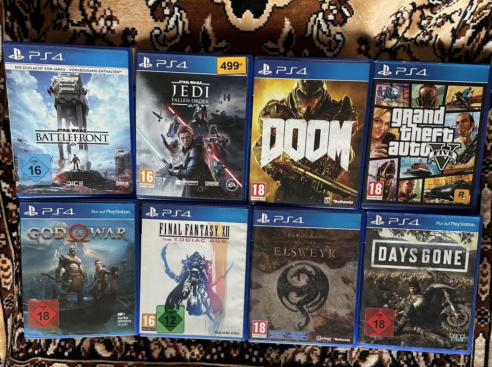 Ігри Playstation 4 гарний стан
