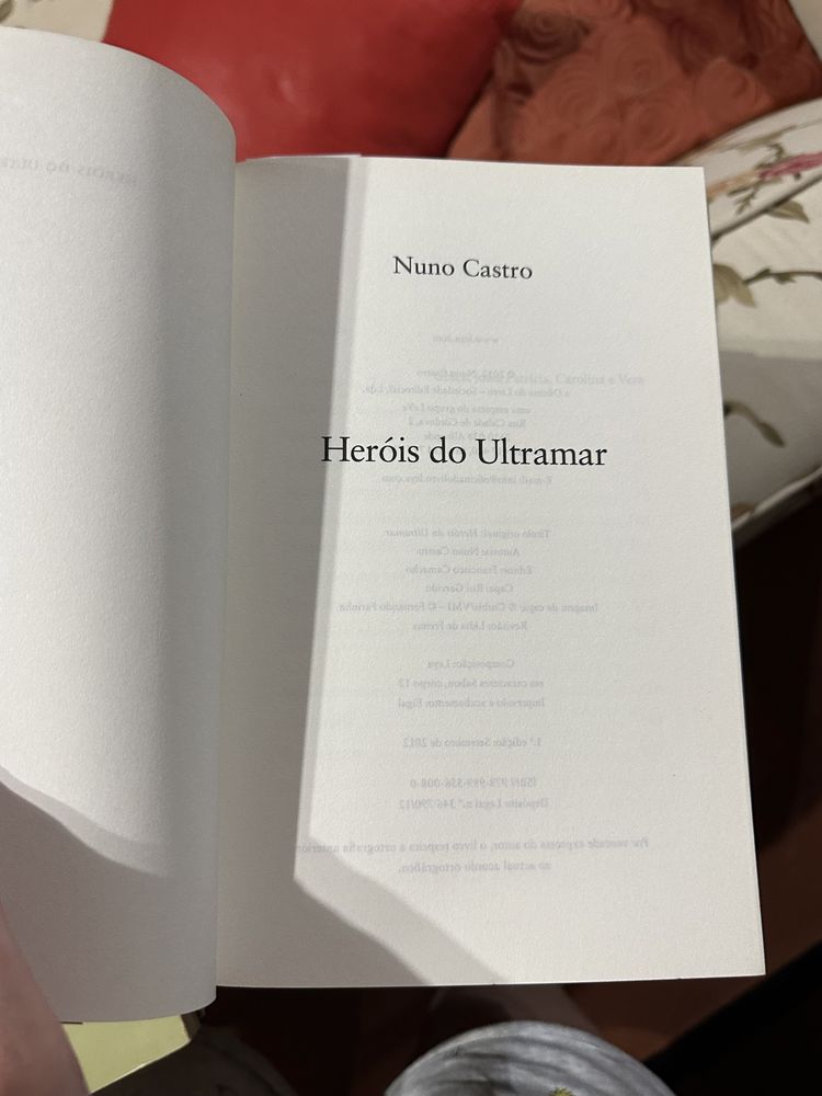 Livro Nuno Castro - Heróis do Ultramar