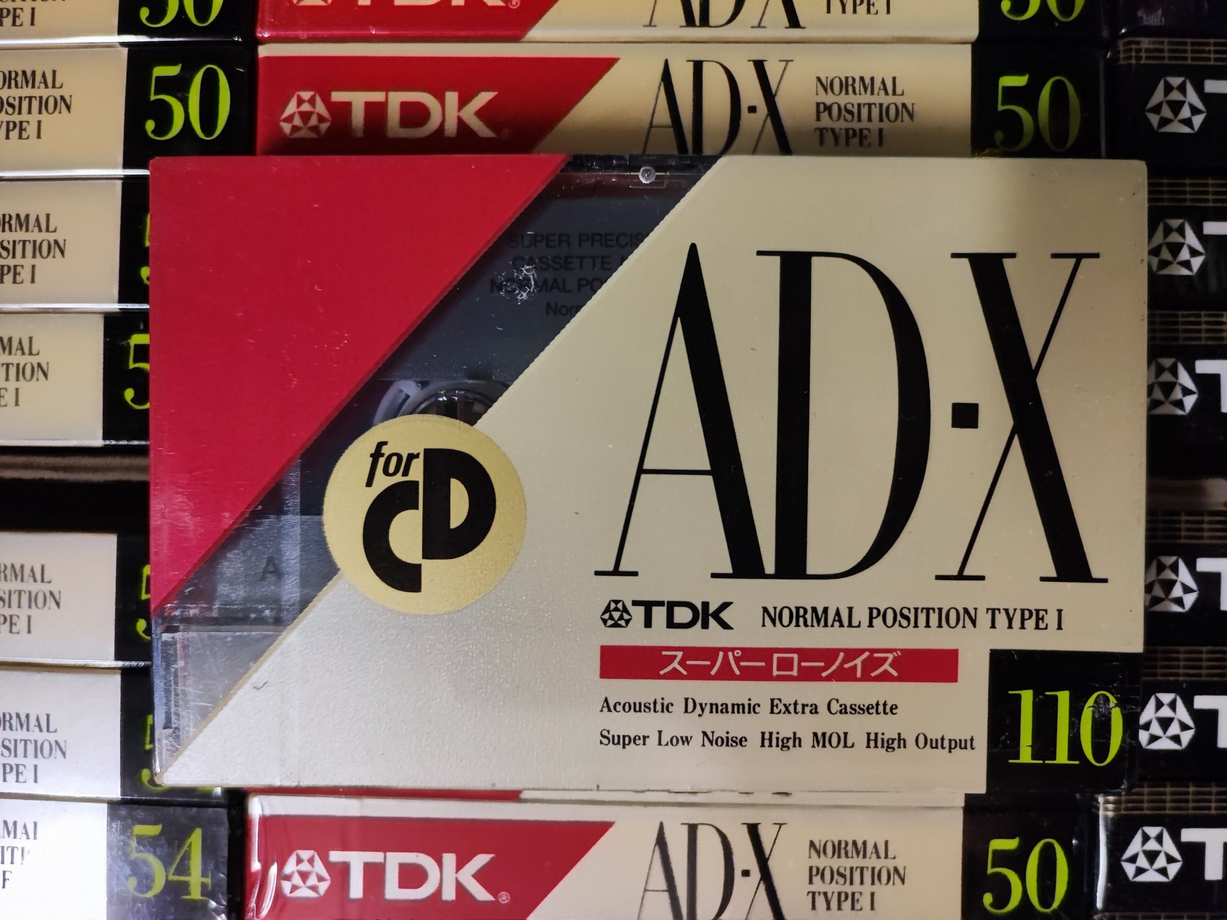 Cassette TDK AD-X C110