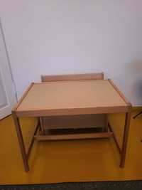 Stolik i ławeczka, drewniane, Ikea