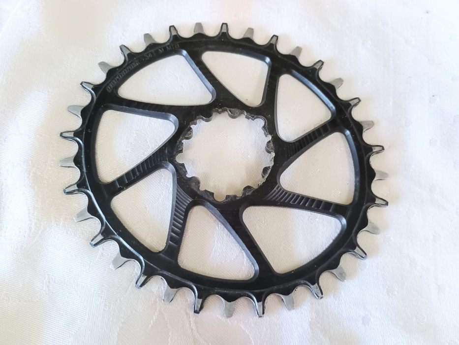 Zębatka Garbaruk 34T Oval DM Sram GXP Offset 4,6mm blat tarcza