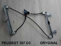 Podnośnik Mechanizm Szyby Peugeot 307 CC Cabrio Przód Prawy (1022)