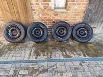 Kola, stalowe felgi i opony. 195/60 R16C