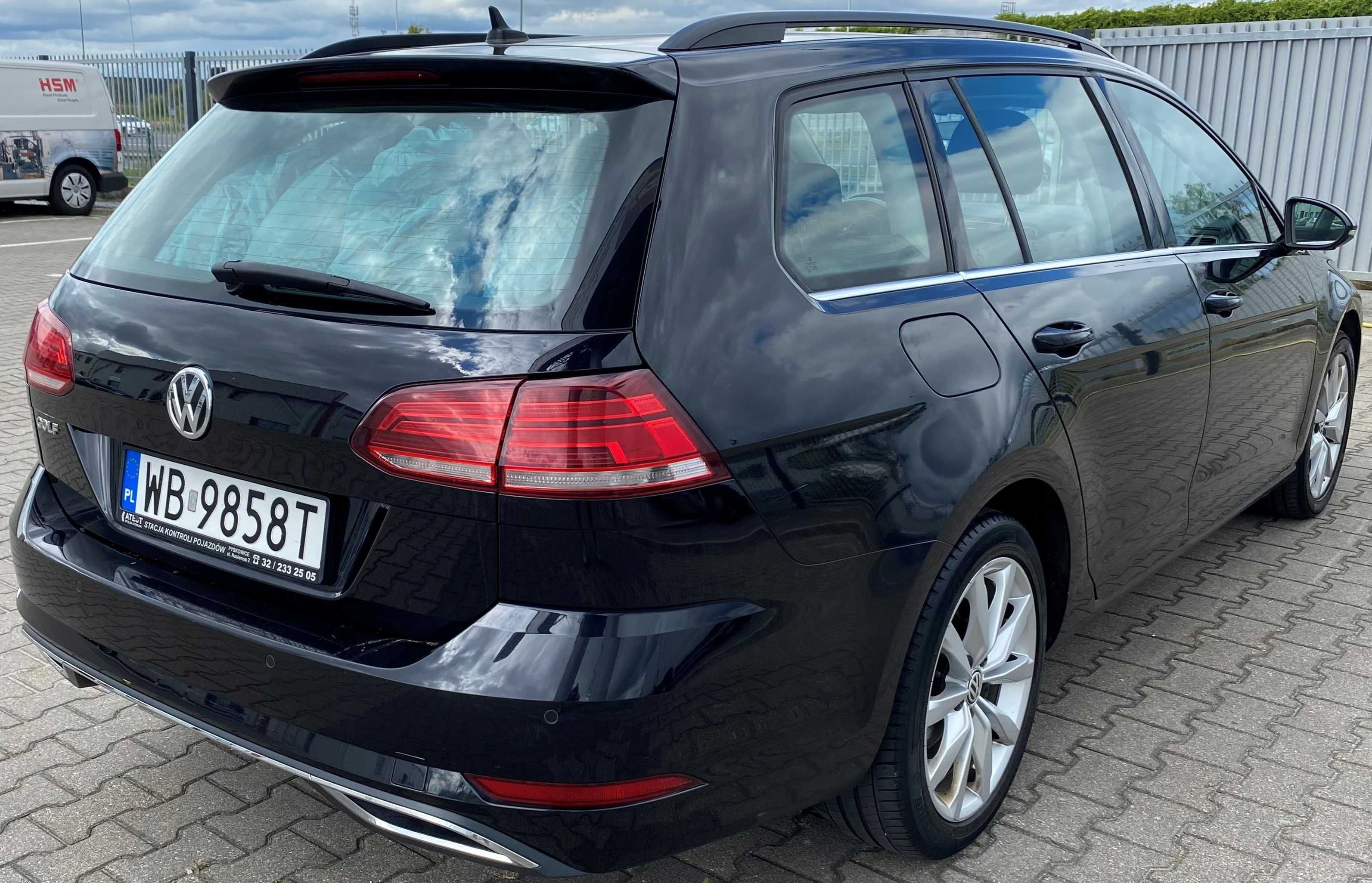 VW GOLF VARIANT 1.5 TSI 110 kW, rok produkcji 2019
