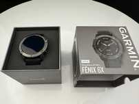 Смартчасы Garmin Fenix 6X Sapphire CarbonGrey DLC 010-02157-11 официал