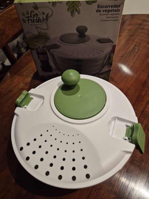 Escorredor de saladas e legumes