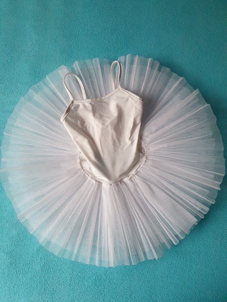 TUTU body / spódnica do baletu - Danceries U02 Noelle - białe roz 110/