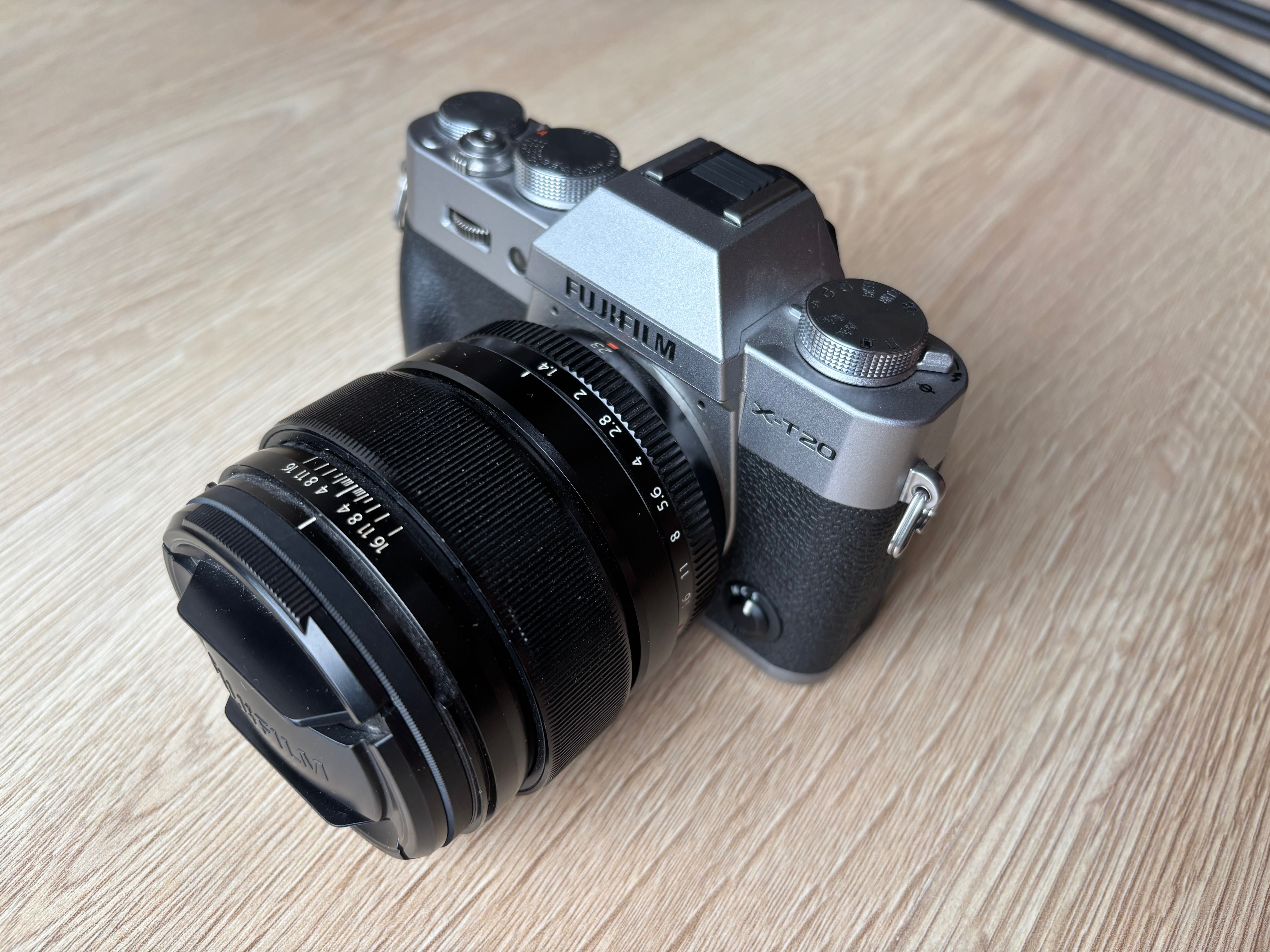Fuji XT-20  + Fuji 23mm f1,4 + DJI Ronin SC Pro Combo + akcesoria