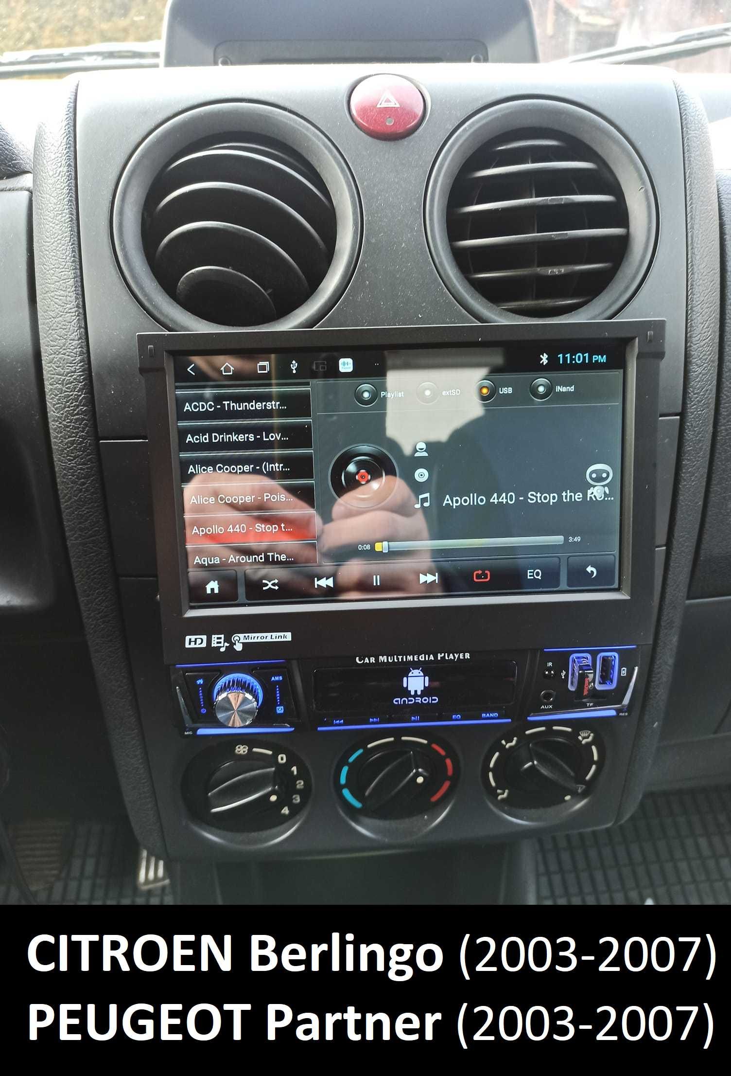 (NOVO) Rádio 1DIN Android 7" Retrátil [2+32GB] • GPS Bluetooth Câmera