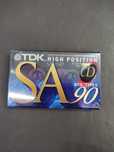 TDK SA 90 TIPO II PARA FITA CASSETE SELADA CDK