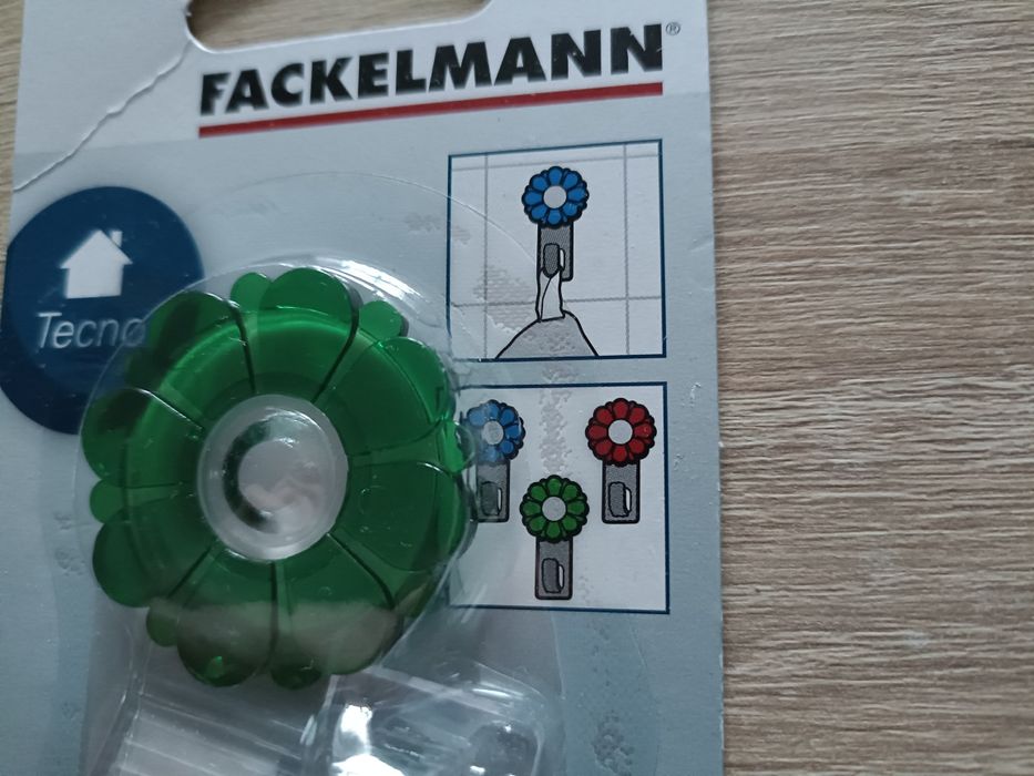 Haczyki samoprzylepne zielone