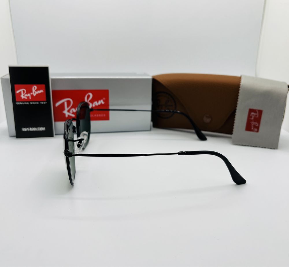 Солнцезащитные очки Ray Ban Hexagonal 3548 Black-Green 56мм стекло