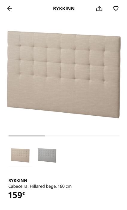 Cabeceira de cama IKEA