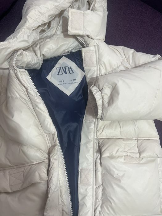 Пуховик Zara 116 розмір