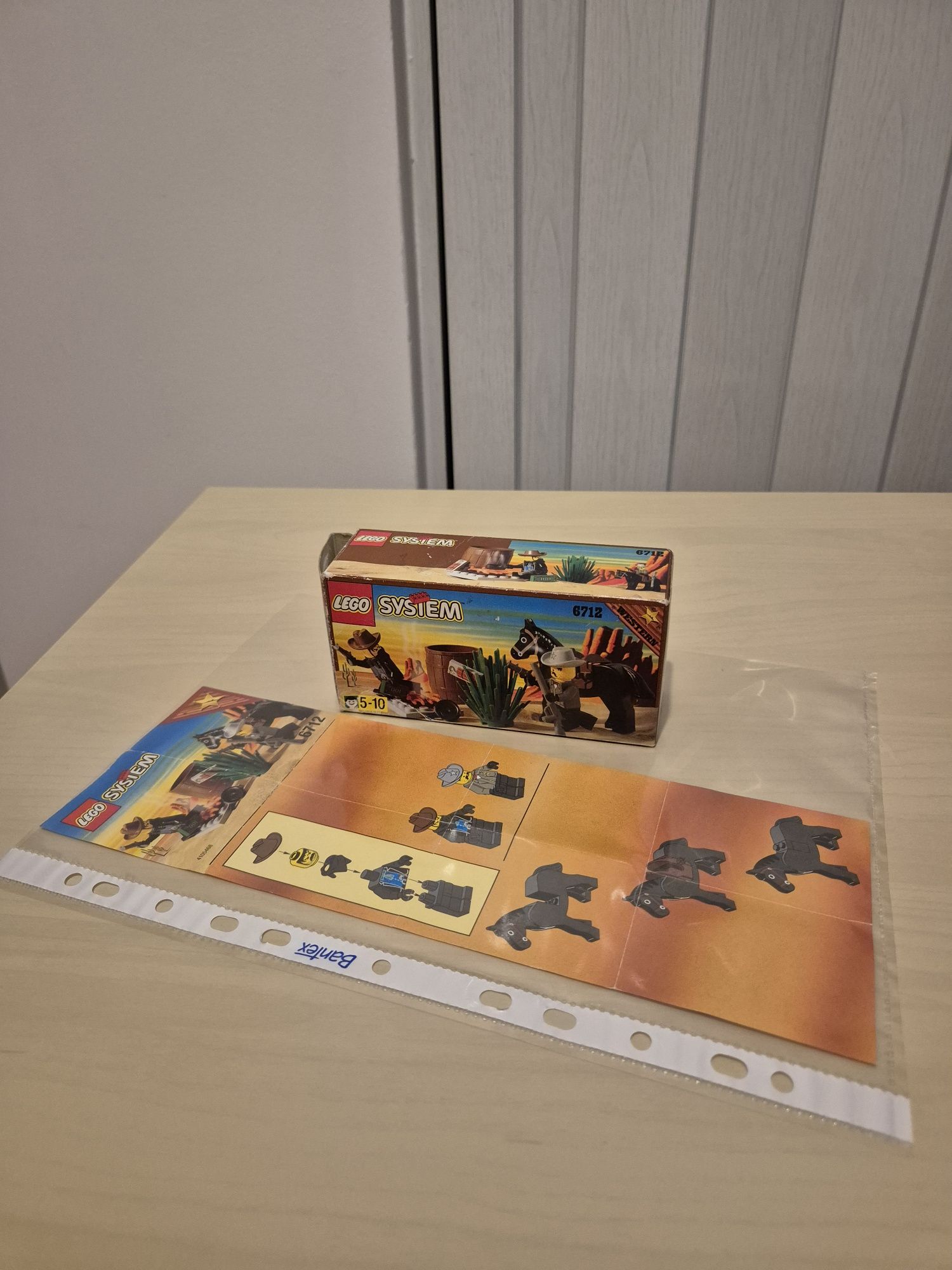 Lego 6712 tylko pudełko z instrukcją