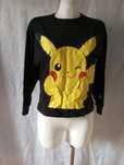 Luźna cienka bluza Pikachu Pokemon rozmiar 152