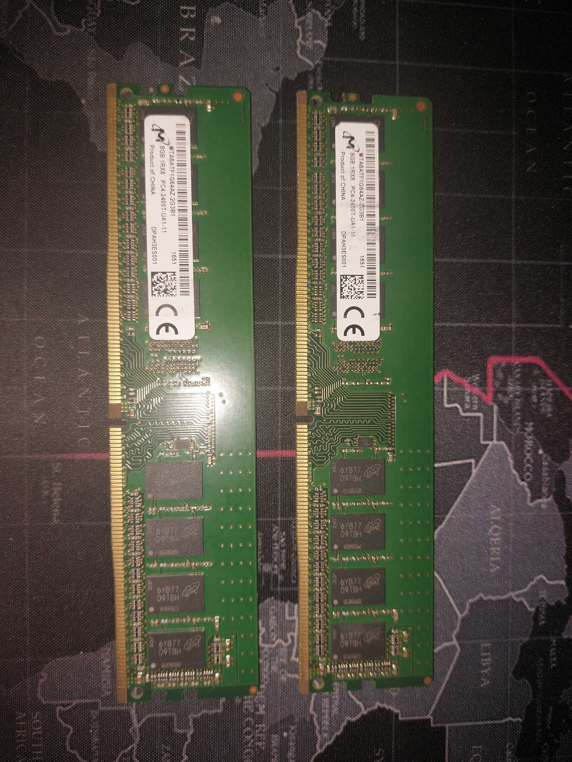 Оперативна пам'ять MICRON 16GB DDR4 2400 PC4 19200 2x8 GB Оперативка