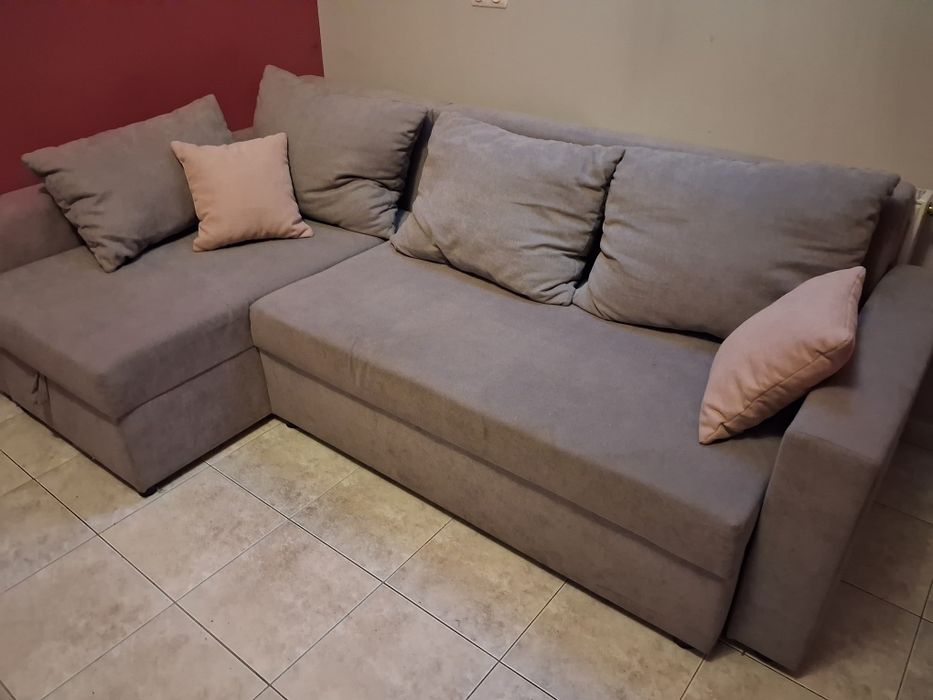 Narożnik rogówka kanapa sofa GRATIS stolik