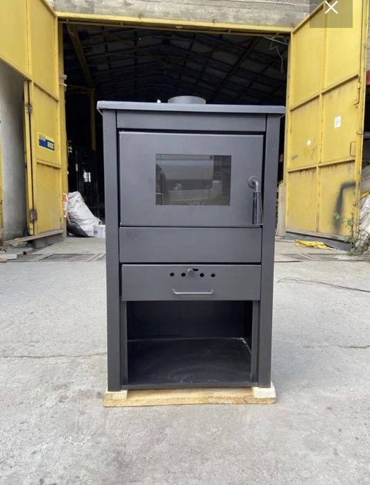 Акція! Піч - буржуйка Kreka Blist Ekonomik luxx Termosistem! Печь