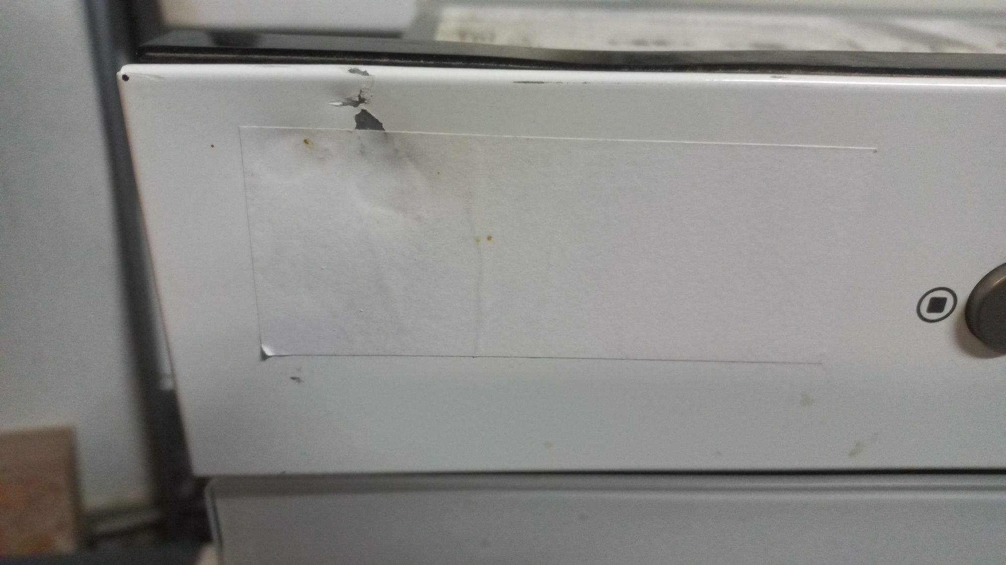 Microondas com defeito