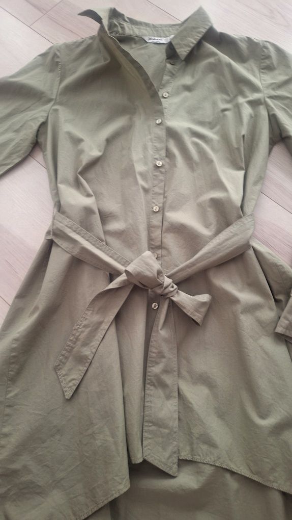 Stradivarius koszula khaki r. S