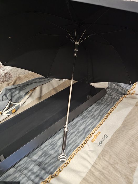 Pasotti зонт с тростью в стразах