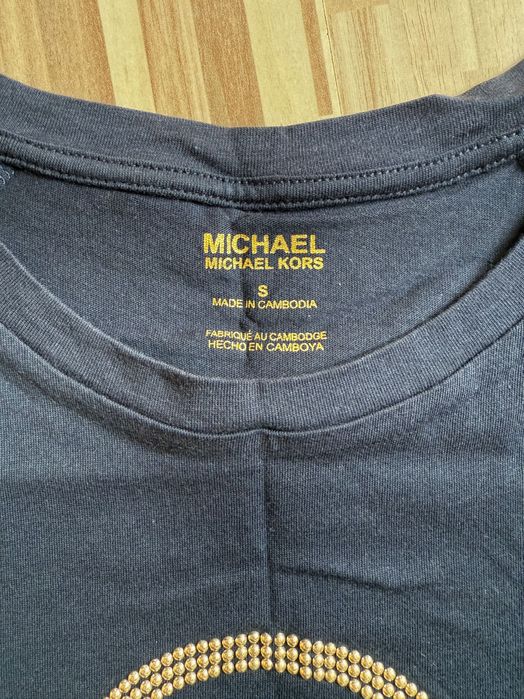 Tshirt damski Michael KORS granatowy S