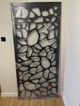Panel ażurowy czarny mat