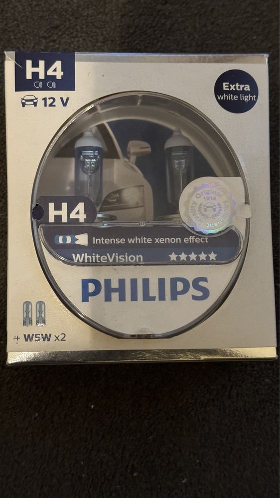 Lâmpadas Philips H4 - white light