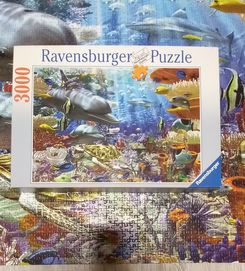 Puzzle 3000 Ravensburger z 1 brakiem