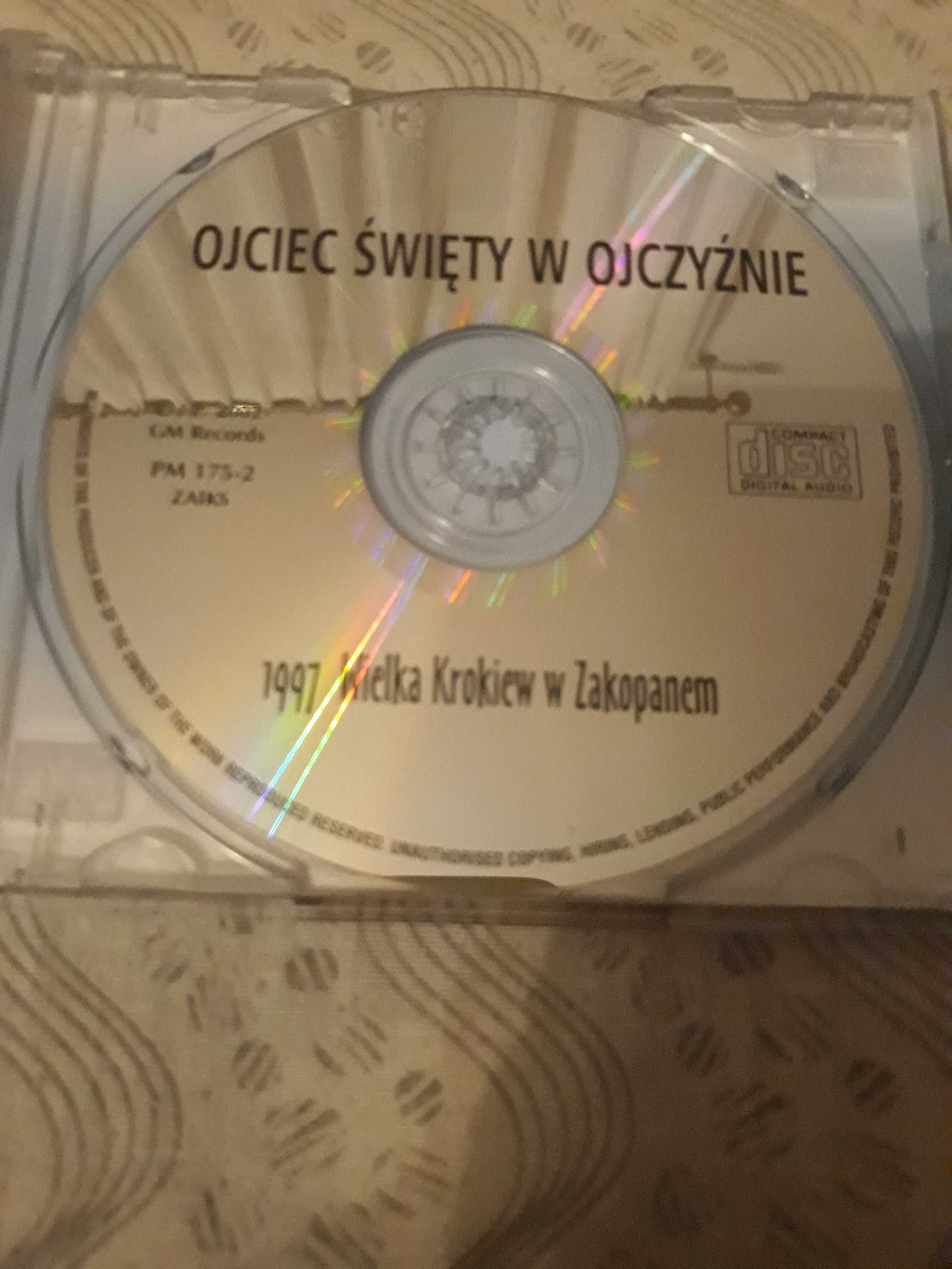 Płyta CD Ojciec Święty w Ojczyźnie Jan Paweł II.