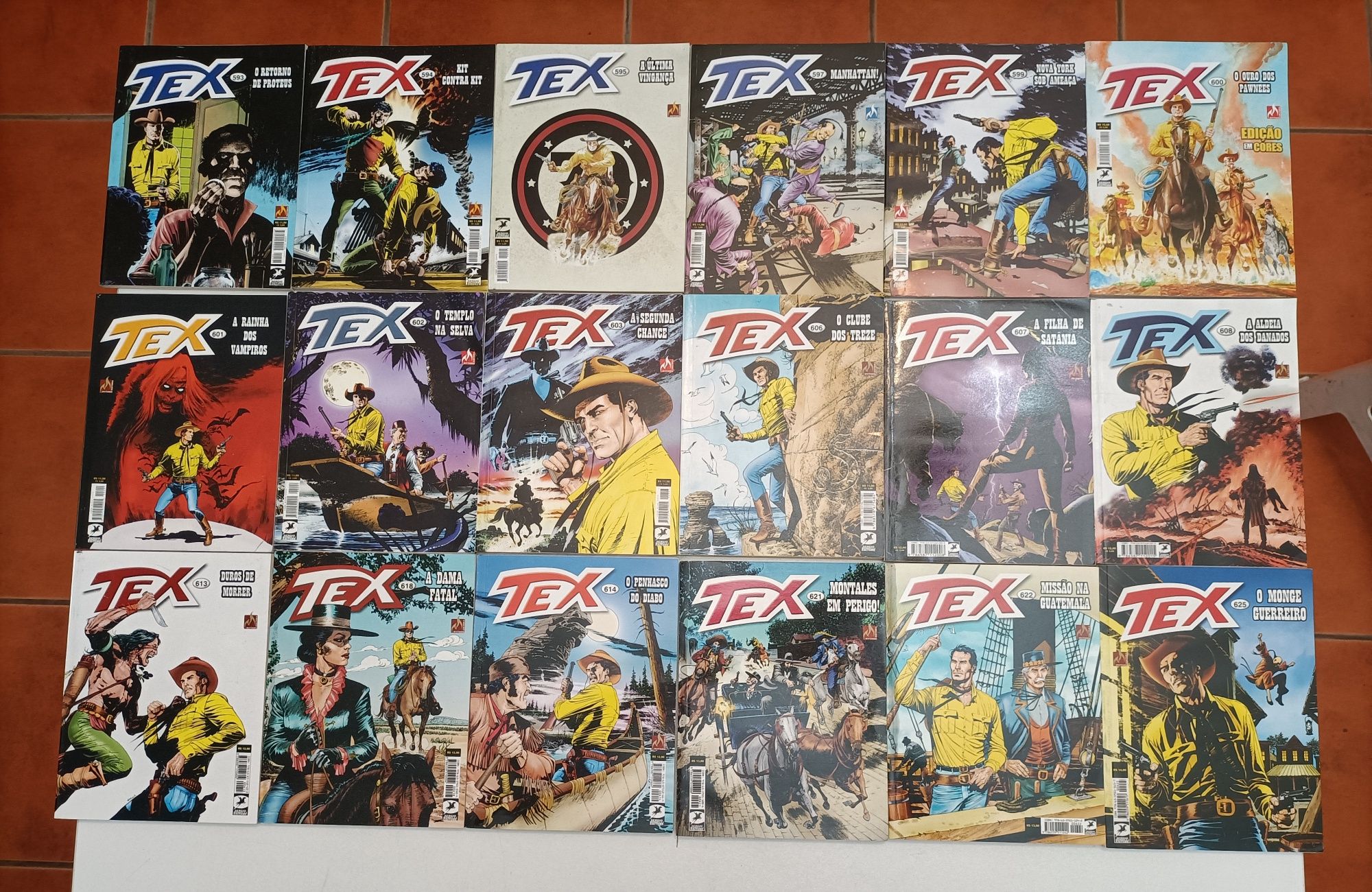 516Livros Tex Willer Várias Edições