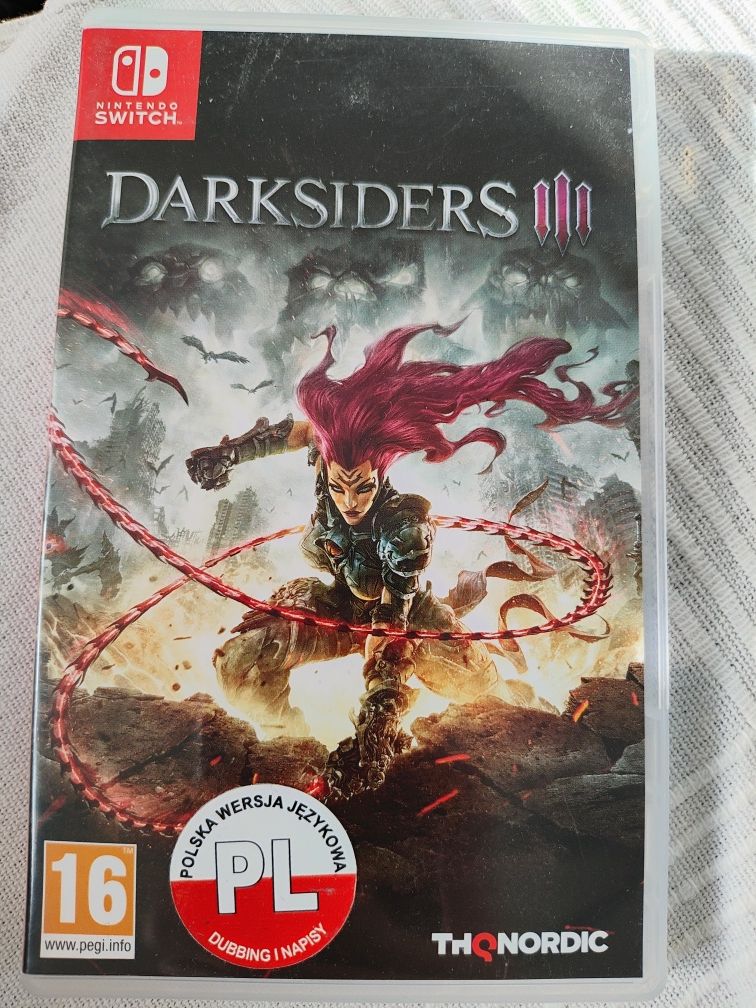 Darksiders 3 switch kartidż