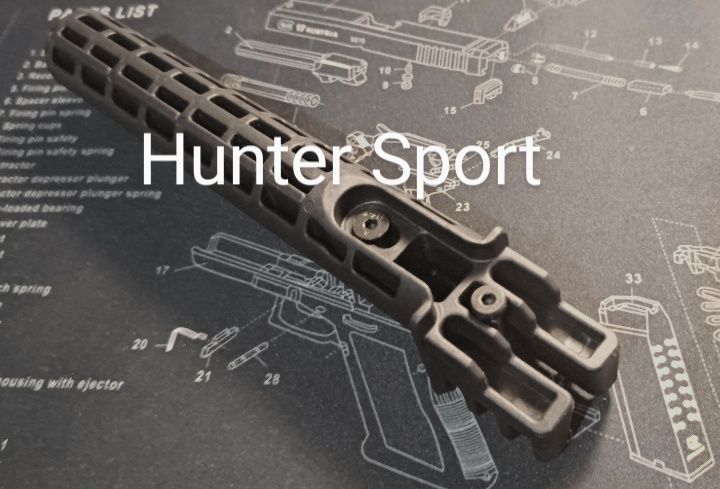 Приклад Fab defense Glr-16, с регулируемой щекой.AR15/АК. Оригинал